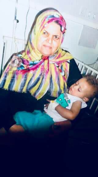 "والدة أحد رجال الإسعاف ترعى نجل سرور الناجي"