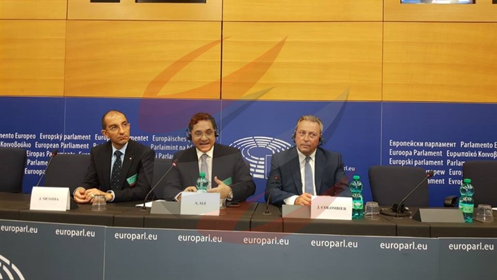 عبدالرحيم علي يجيب عن أسئلة نواب البرلمان الأوروبي