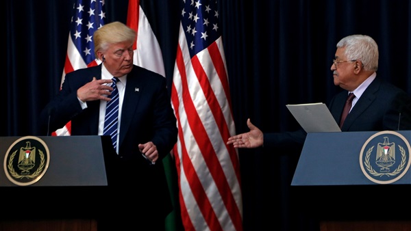 ترامب وابو مازن