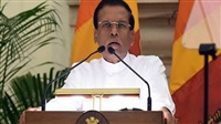 الرئيس السريلانكي