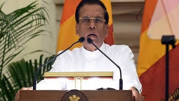 الرئيس السريلانكى،