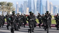 وفد عسكري قطري في