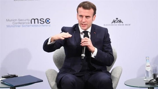 الرئيس الفرنسي ماكرون