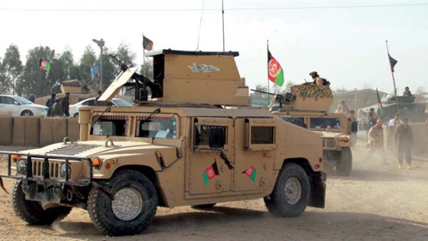 مدرعة للجيش الأفغاني
