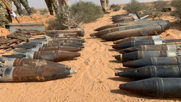 جانب من الالغام