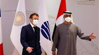 زيارة ماكرون لأبوظبي..