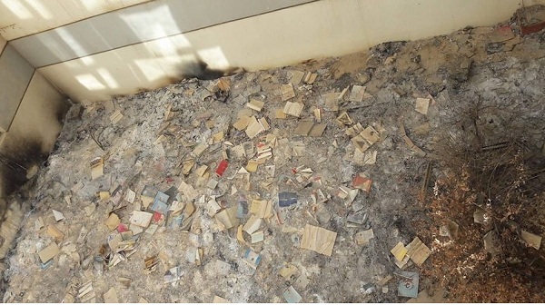 آثار داعش على مخطوطات