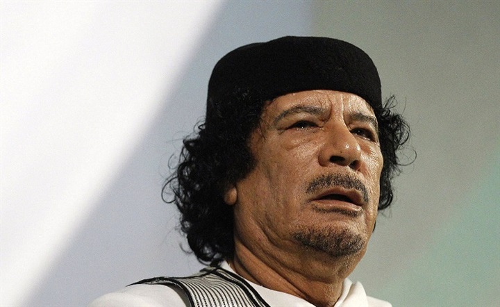 معمر القذافي