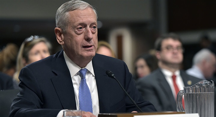 وزير الدفاع الأمريكي،