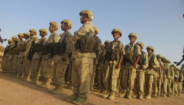 جنود «النخبة الحضرمية»