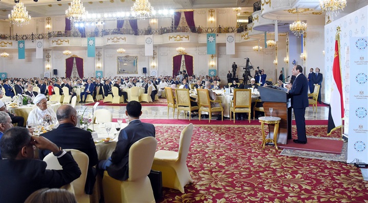 «السيسي»: نواجه الإرهاب