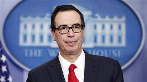  وزير الخزانة الأمريكي
