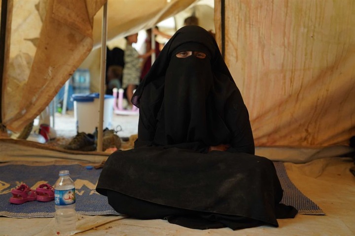 مريم في مخيم الهول