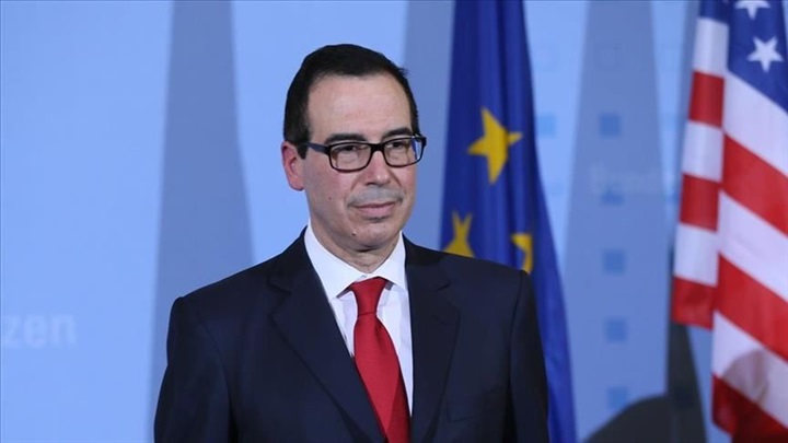 وزير الخزانة الأميركي،