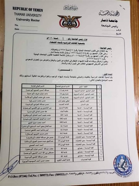 جريمة الحوثي في الجامعات..