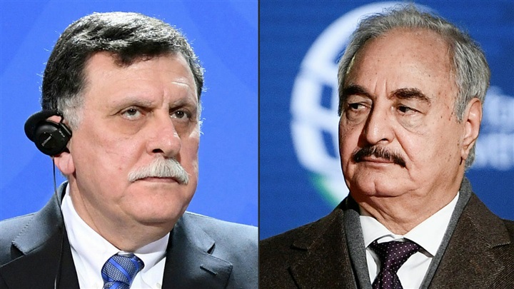 فايز السراج  والمشير